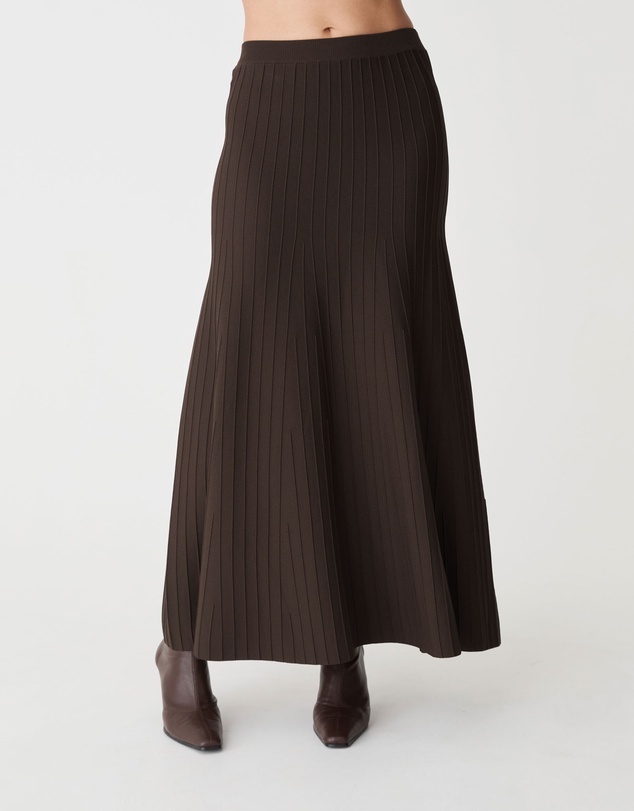 Forcast - Nevaeh A-Line Knit Skirt