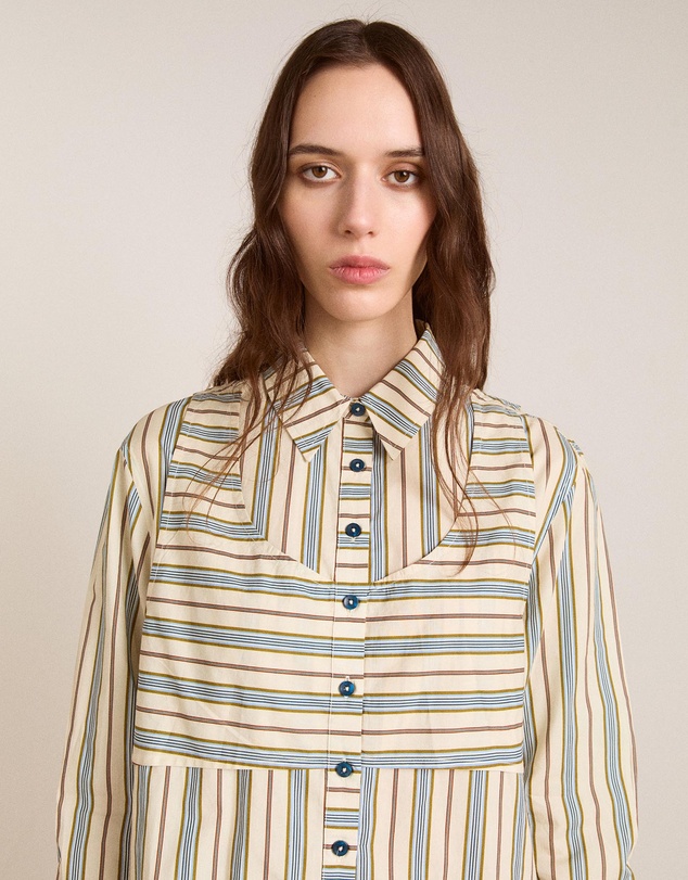 Damson Madder - Valeria Double Layer Shirt
