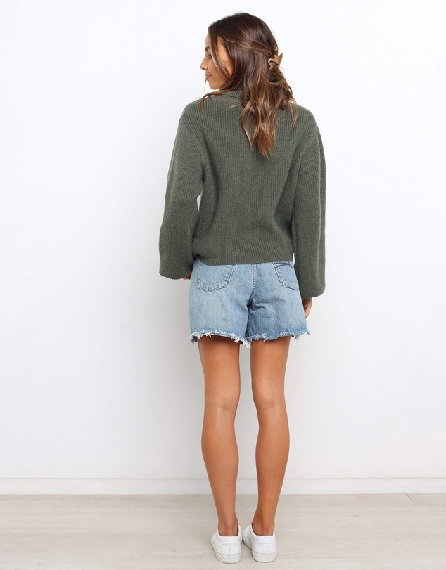 Petal & Pup - Freddie Knit Sweater - Green