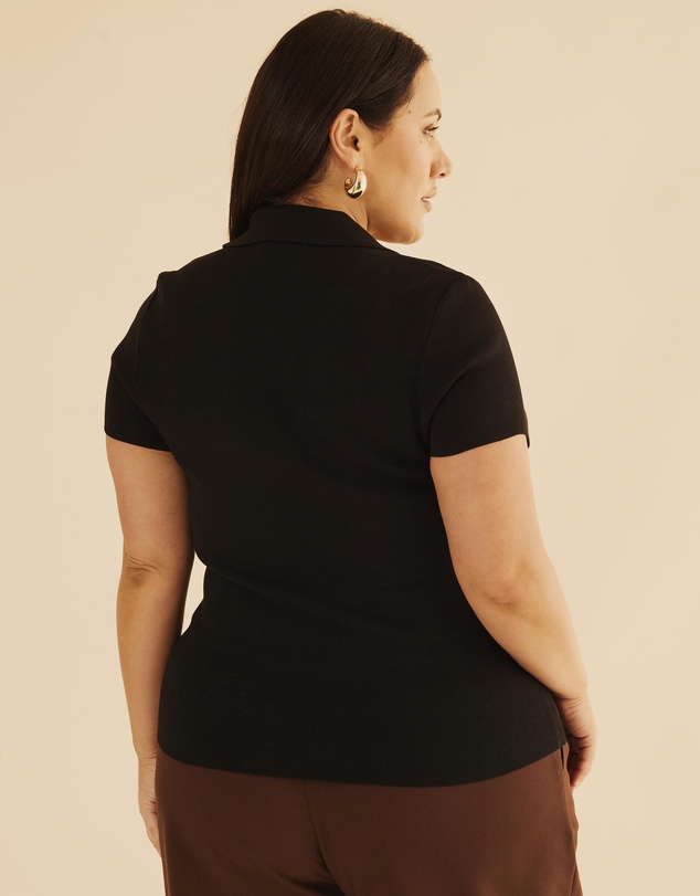 Atmos&Here Curvy - Emira Knitted Top