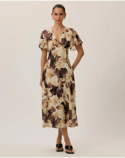 Tussah - Winnie Georgette Midi Dress