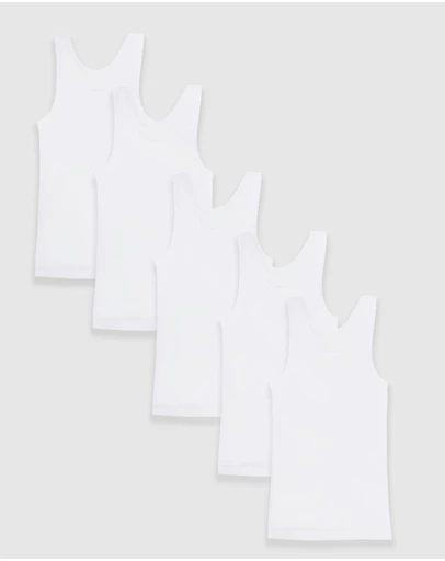 TRADIE - TRADIE 5pk Mens Singlet