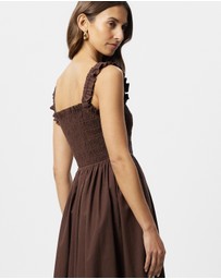The Fated - Noa Shirred Dress