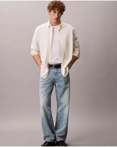 Calvin Klein Jeans - 90s Straight Logo Jeans