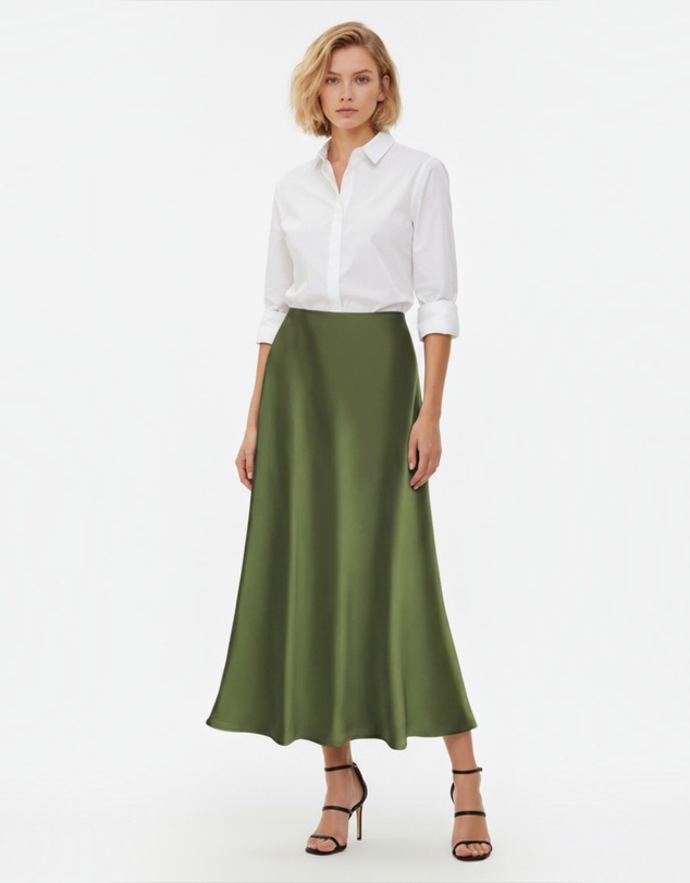 Mossée - Ayla Silk Skirt