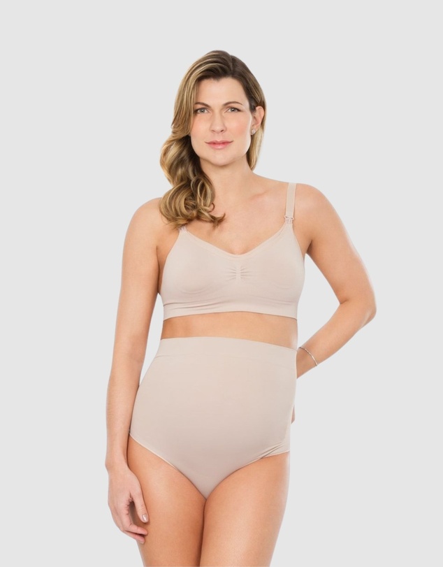 Plie Australia - Maternity Pregnancy High Waist Briefs