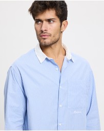 Zanerobe - Bankers Box Crop LS Shirt