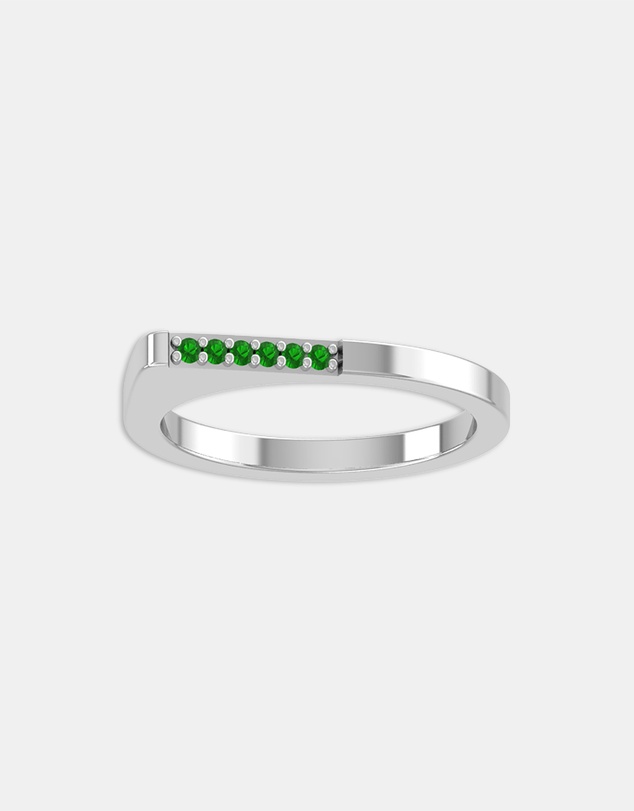 CA Jewellery - Envy Pyramid Ring Silver