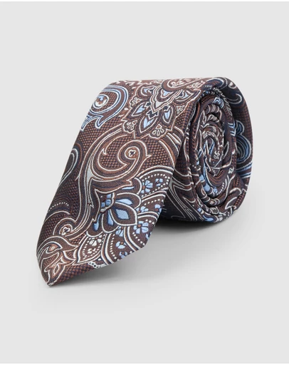 yd. - Kea Paisley 6.5Cm Tie