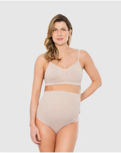 Plie Australia - Maternity Pregnancy High Waist Briefs