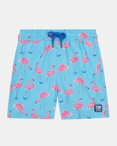 Tom & Teddy - Flamingo Swim Shorts