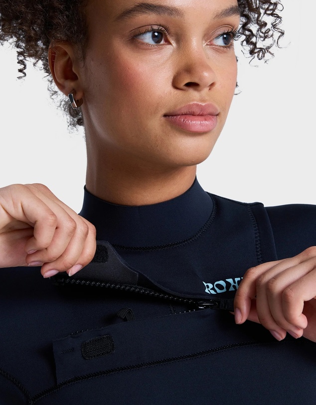 Roxy - Womens 3/2mm Swell Natural Chest Zip Wetsuit