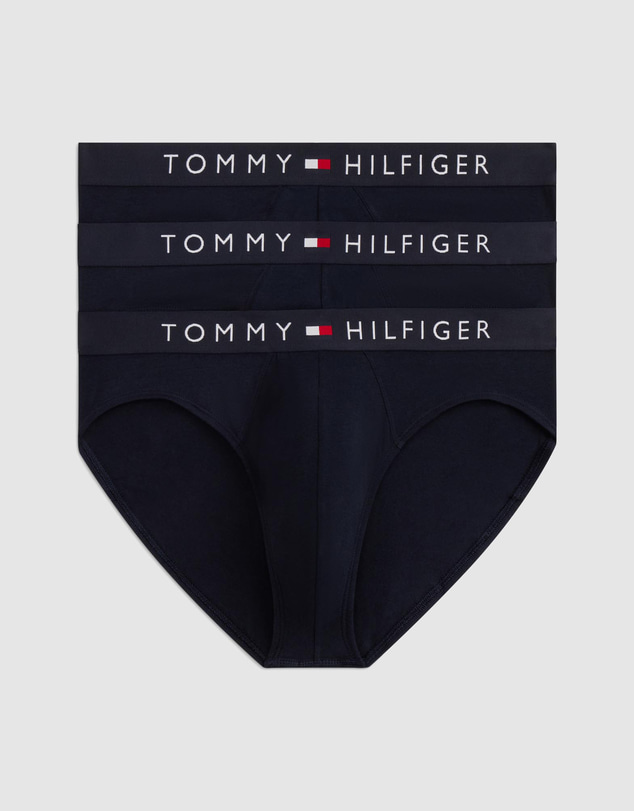 Tommy Hilfiger - 3-Pack TH Original Logo Waistband Briefs