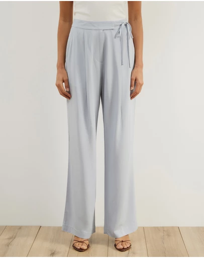 Atmos&Here - Erin Tie Pleated Pants