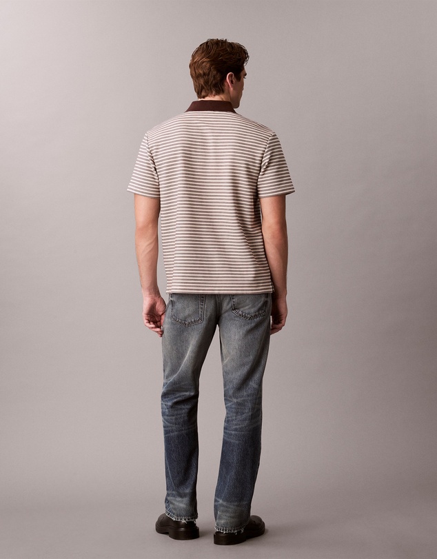 Calvin Klein - Ottoman Stripe Polo Shirt