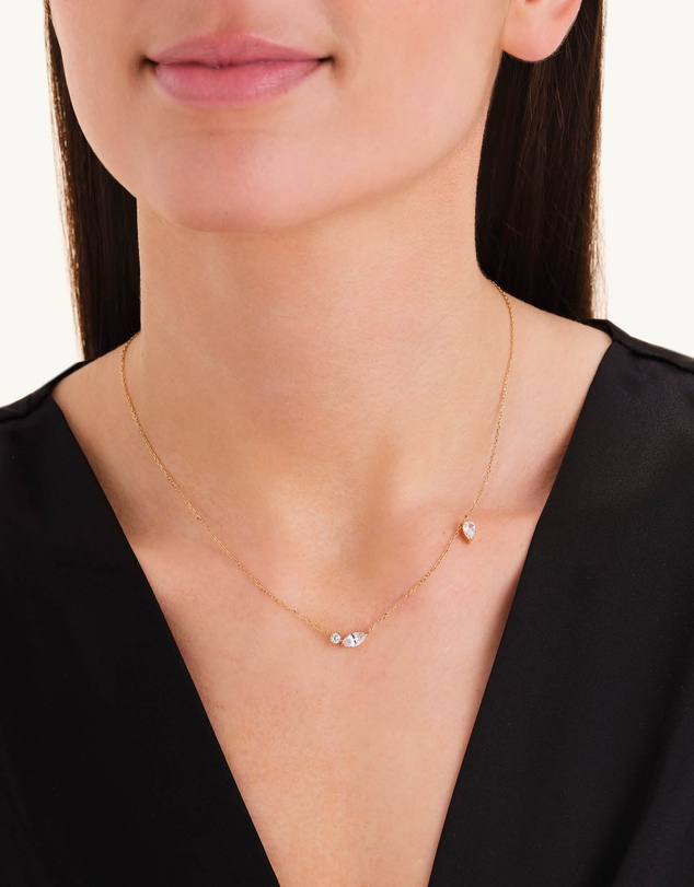 Rosefield - Mix Soft Gold-Tone Necklace