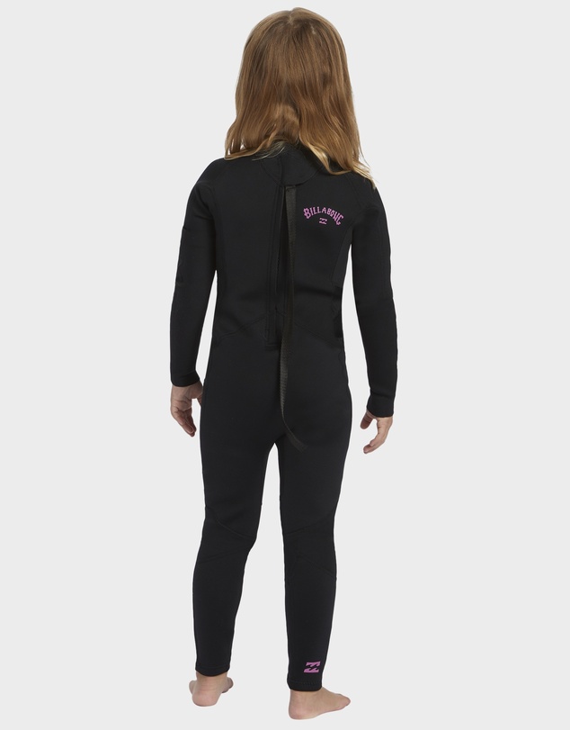 Billabong - Girls 2 to 6 3/2mm Foil Backzip Wetsuit