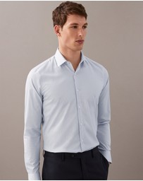 Calvin Klein - Poplin Stretch Dress Shirt