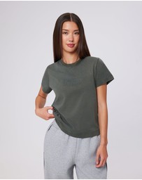 Upstate - Urban Box Tee - Washed Urban Ivy