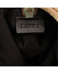Pre-Loved by Azura Reborn - Pre-Loved loewe Structured Leather Top Handle Handbag Everyday Essential Accessory