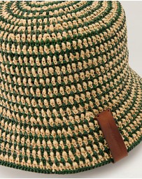 Helen Kaminski - Shashika Raffia Crochet Bucket