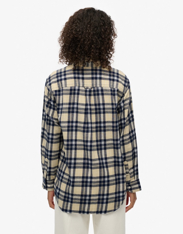 Superdry - Check Flannel Boyfriend Shirt