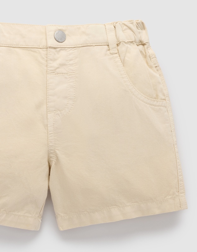 Purebaby - Knee Length Short -Kids-Babies
