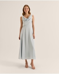 Review - Montague Cowl Neck Dress