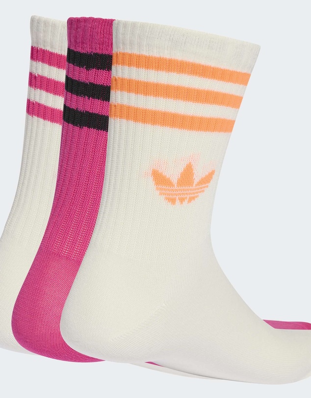 adidas Originals - 3-Stripes Crew Socks 3 Pairs Unisex