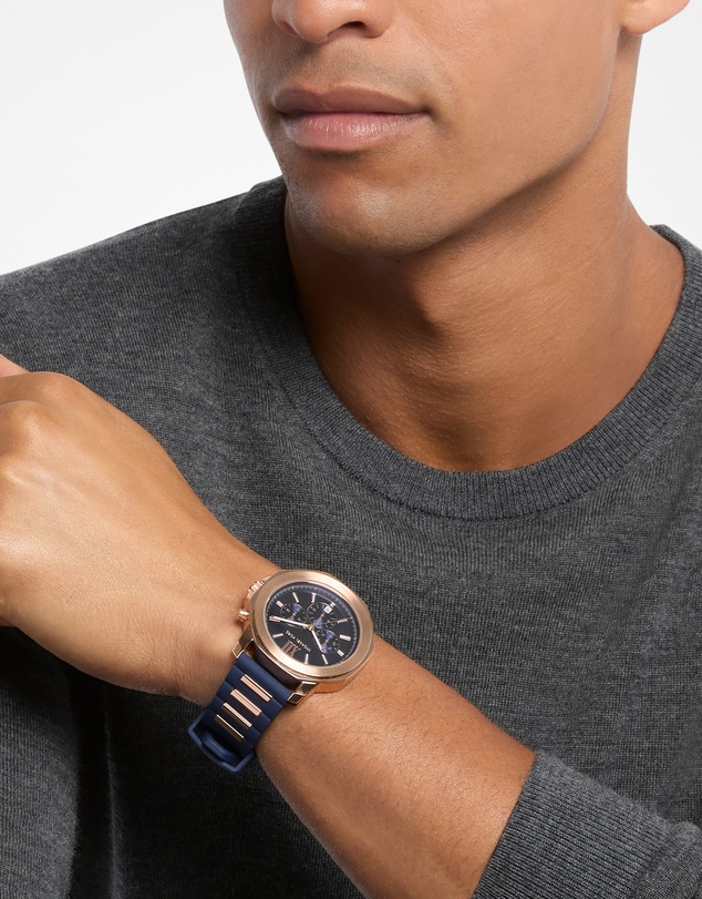 Michael Kors - Prescott Blue Chronograph Watch