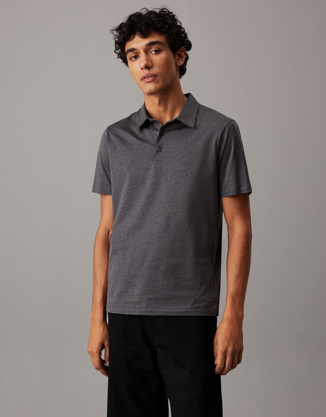 Calvin Klein - Slim Melange Polo Shirt