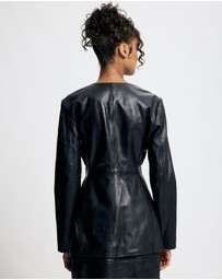 Lover - Rhodes 100% Leather Blazer