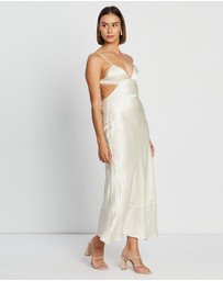 Third Form - Crush Bias Tri Midi Dress