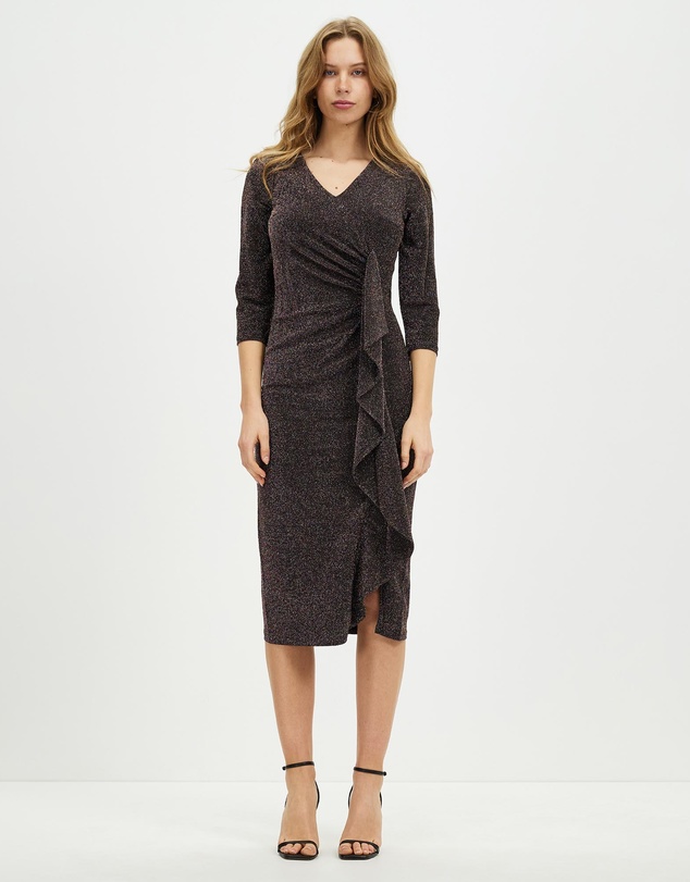 Pink Ruby - Tuscany Nights Midi Dress