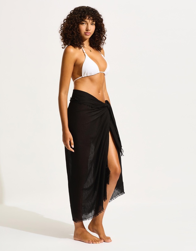 Seafolly - Textured Cotton Beach Wrap
