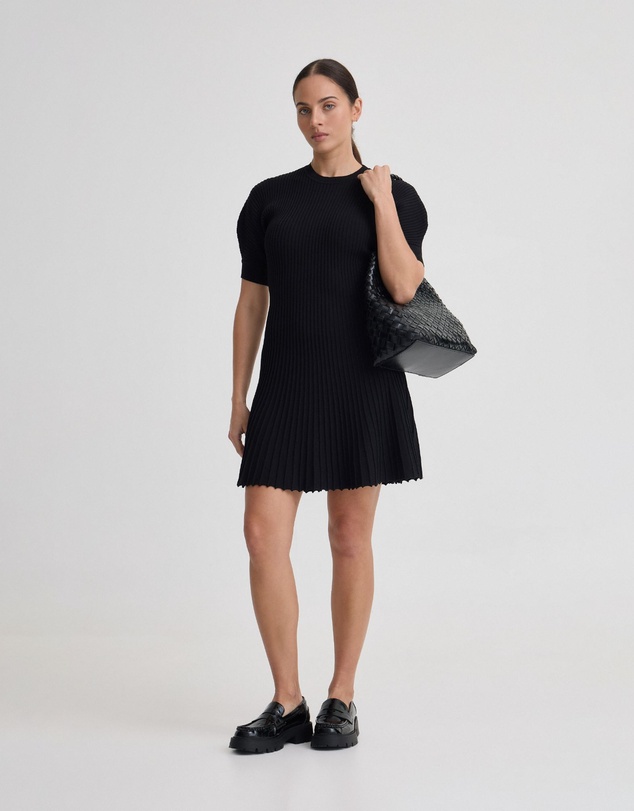 Oxford - Florence Knitted Pleat Dress