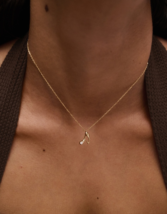 PDPAOLA - Initial 2026 A Pendant Necklace