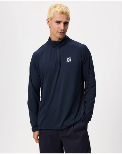 Manors - Lightweight 1/4 Zip Mid Layer Jacket