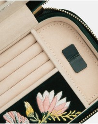 Wolf - Wolf Zoe Travel Zip Case Forest Green