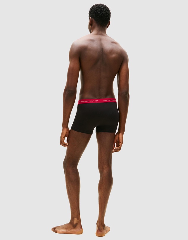 Tommy Hilfiger - 3-Pack Signature Repeat Logo Waistband Trunks