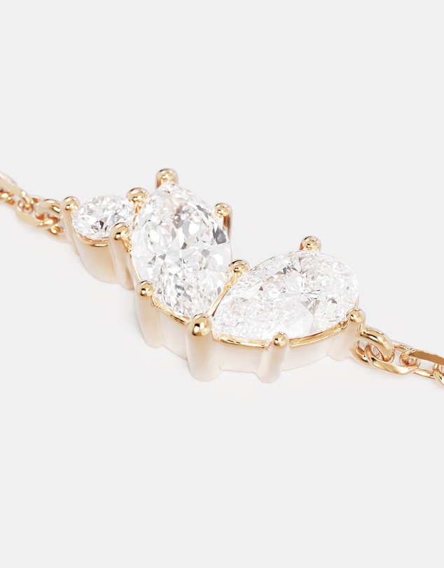 By Charlotte - Crystal Wings Bracelet