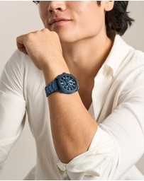 Fossil - Machine Blue Chronograph Watch