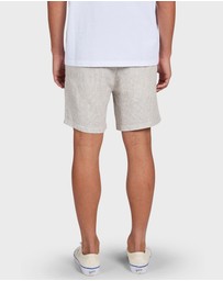 Academy Brand - Stripe Riviera Linen Short
