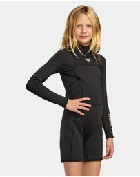 Roxy - Girls 8 to 16 2/2mm Prologue+ Long Sleeve Springsuit