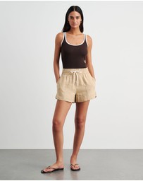 Jag - Gigi Linen Pull On Short