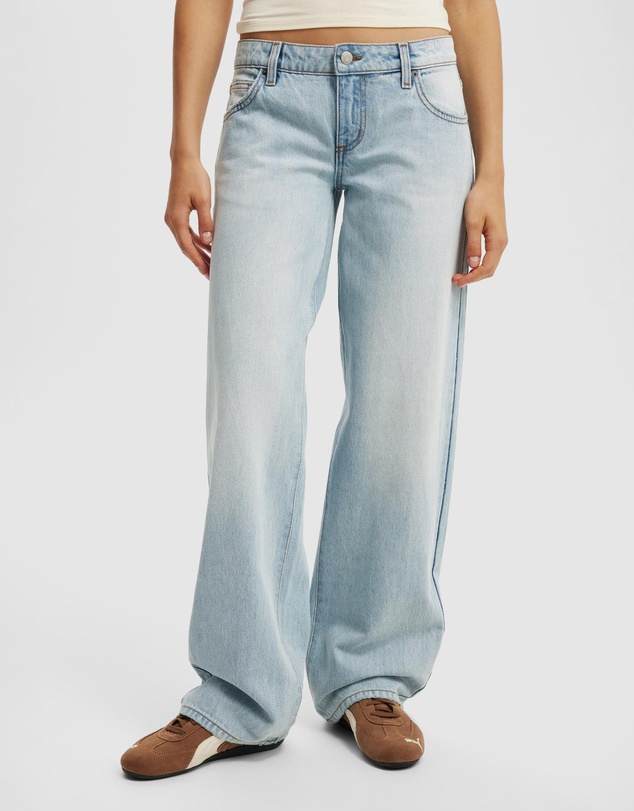 Cotton On - Low Rise Straight Jeans