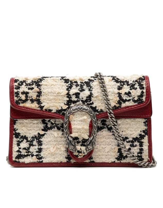 Pre-Loved by Azura Reborn - Pre-Loved Mini GG Tweed Dionysus Crossbody