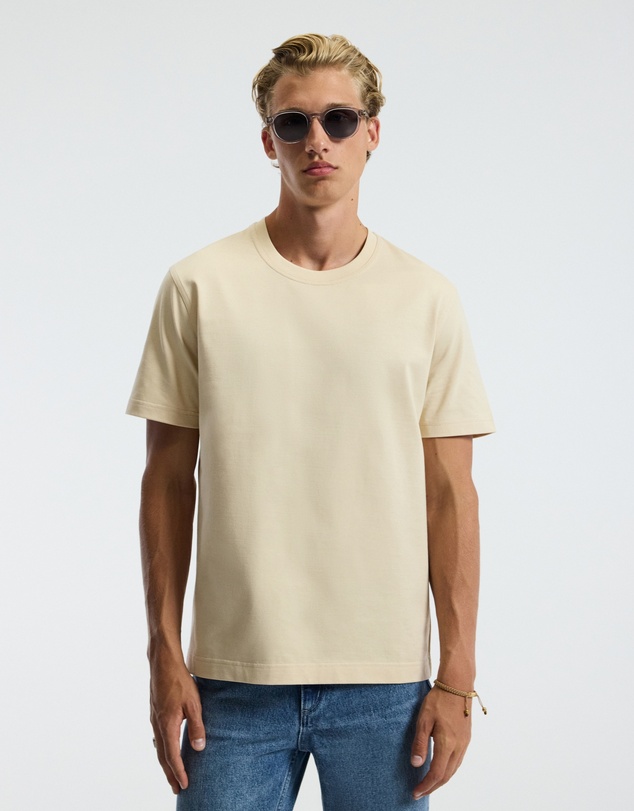 Calibre - Relaxed Crew T-shirt Biscuit