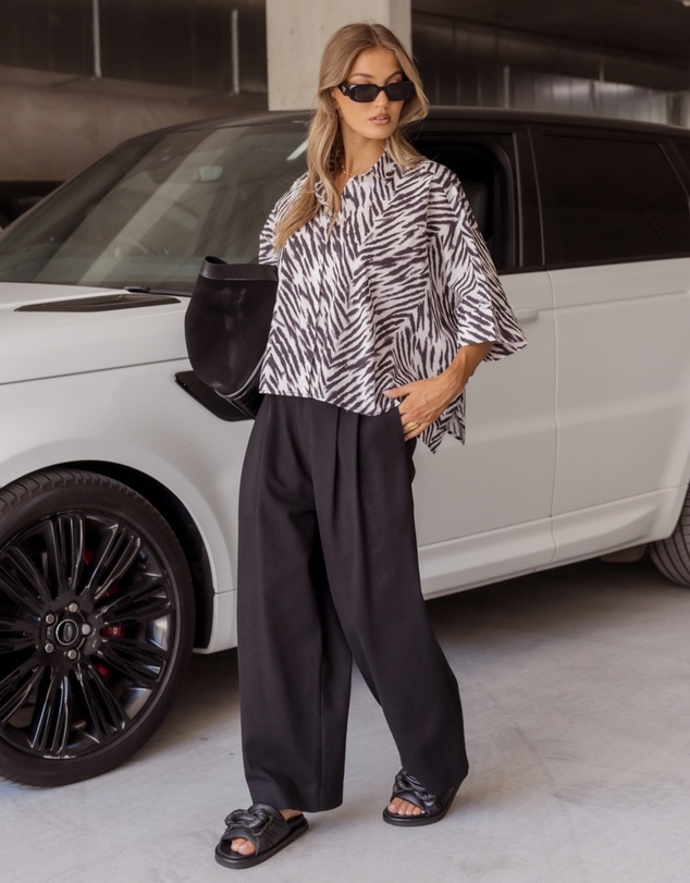ALEXANDRA - Seraphin Shirt Abstract Animal