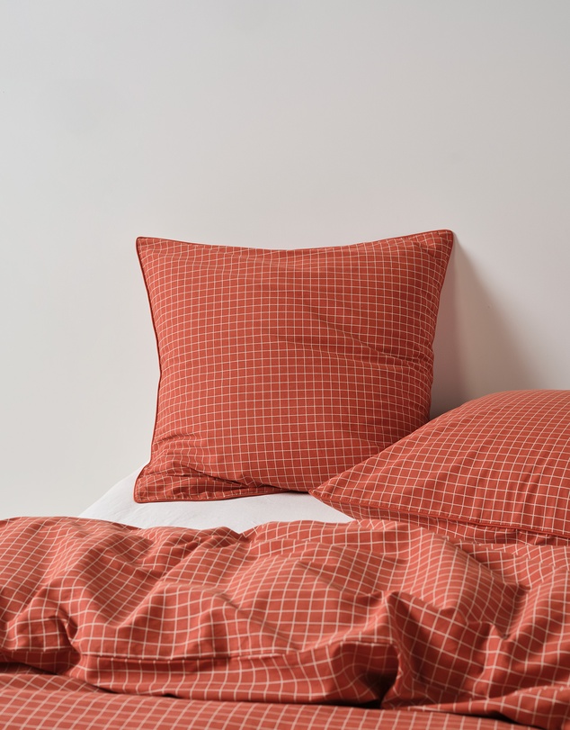 Linen House - Volley Check European Pillowcase